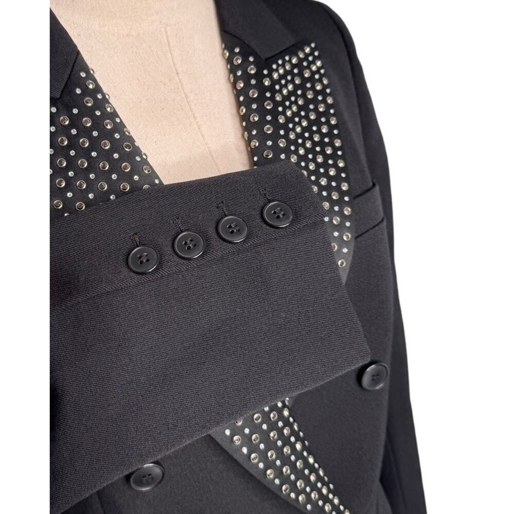 Isabel Marant Paryam embellished blazer jacket crystal studded size FR40 US 8 - Picture 8 of 16